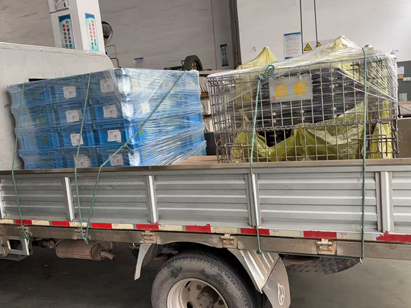 130风扇轮和490曲轴旋压皮带轮发货